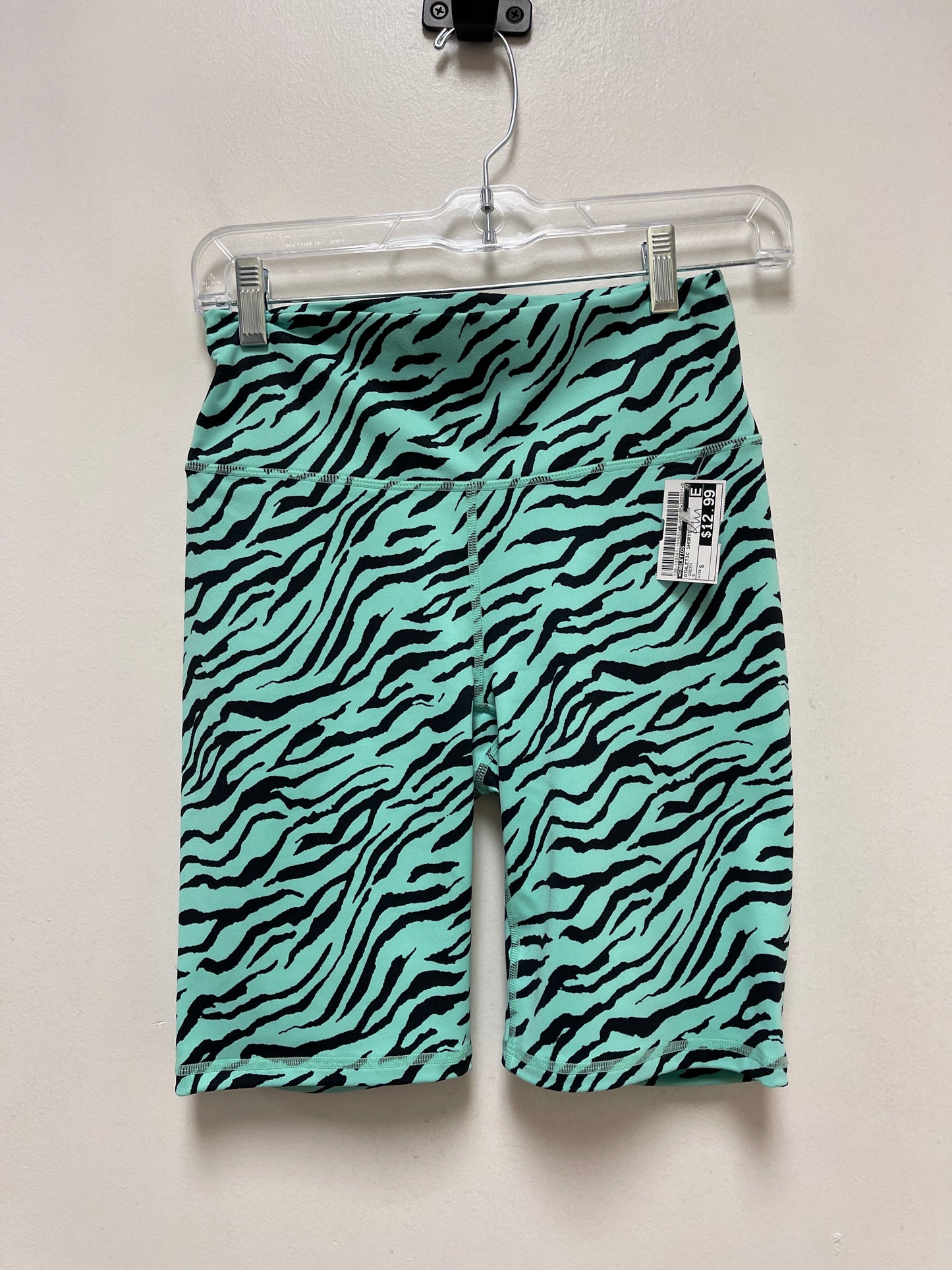 Green Athletic Shorts Fabletics, Size S