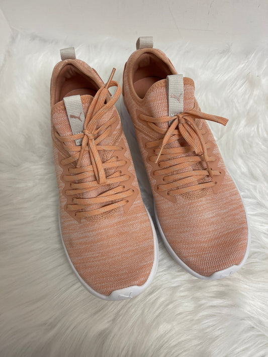 Orange Shoes Athletic Puma, Size 10