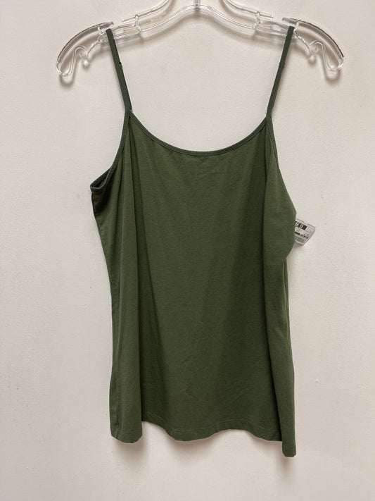 Green Tank Top Time And Tru, Size L