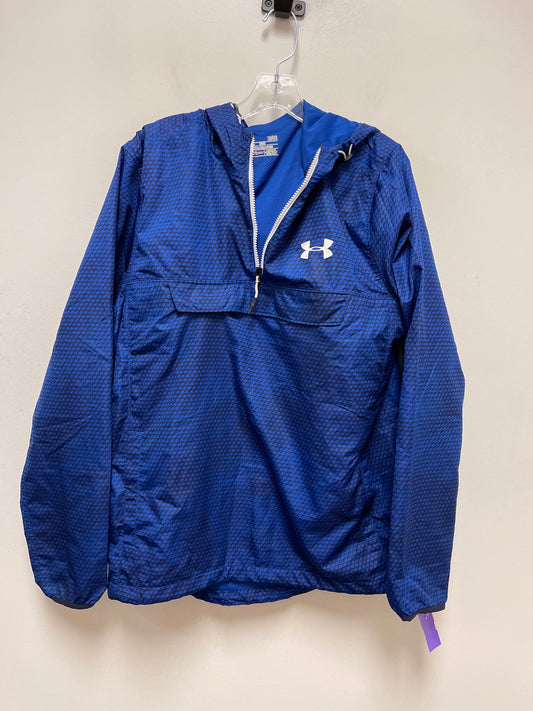 Blue Athletic Sweatshirt Hoodie Under Armour, Size L