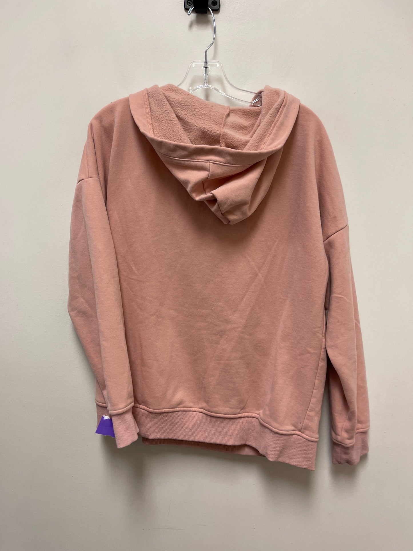 Sweatshirt Hoodie By Clothes Mentor In Pink, Size: L