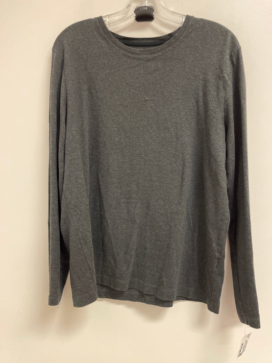 Top Long Sleeve By Banana Republic In Grey, Size: L