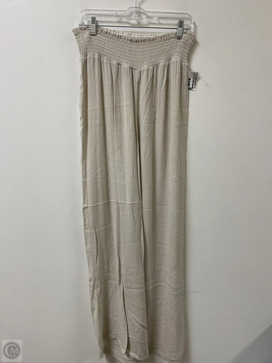 Pants Wide Leg By New Directions In Cream, Size: M