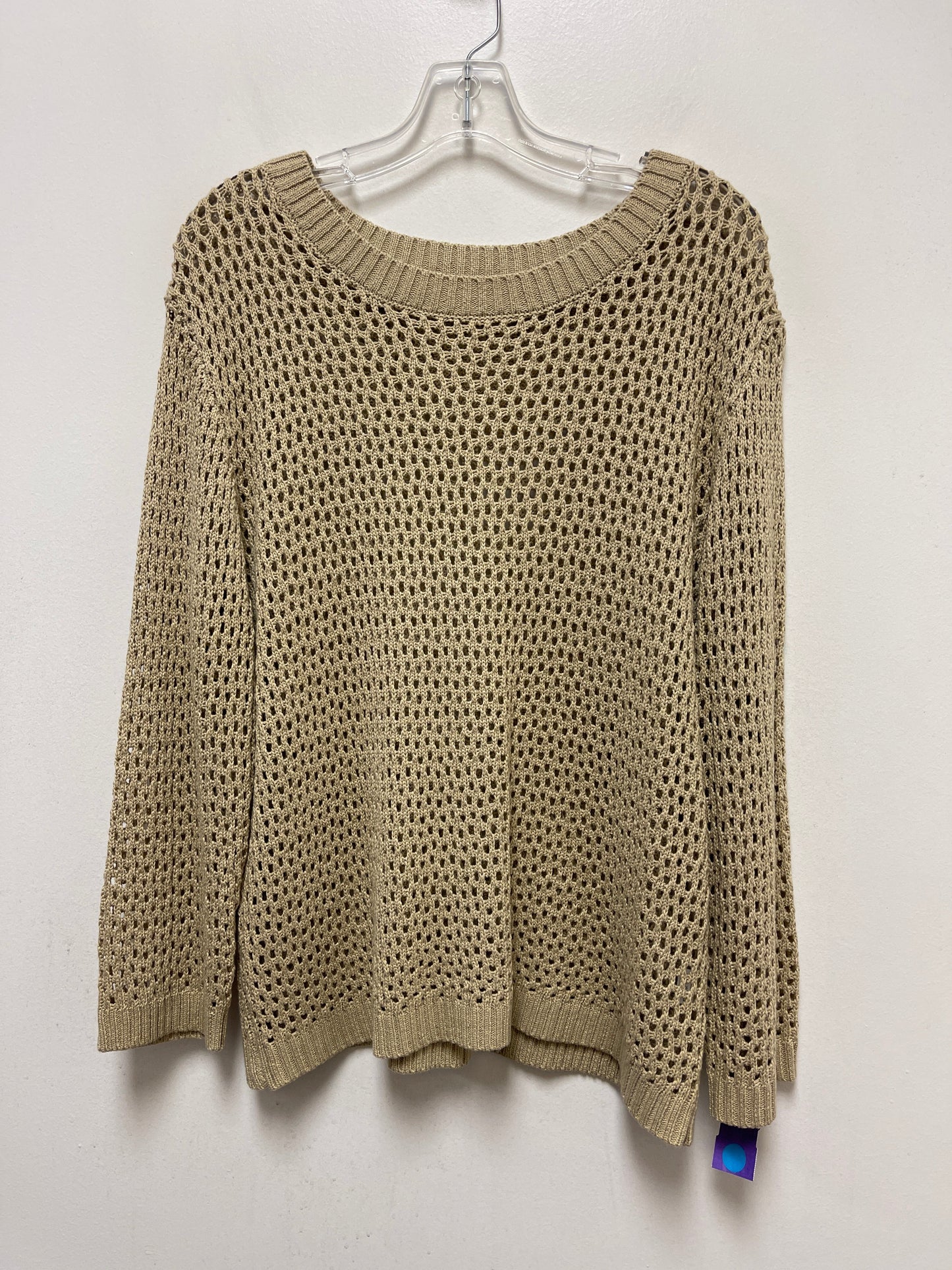 Tan Sweater Clothes Mentor, Size M