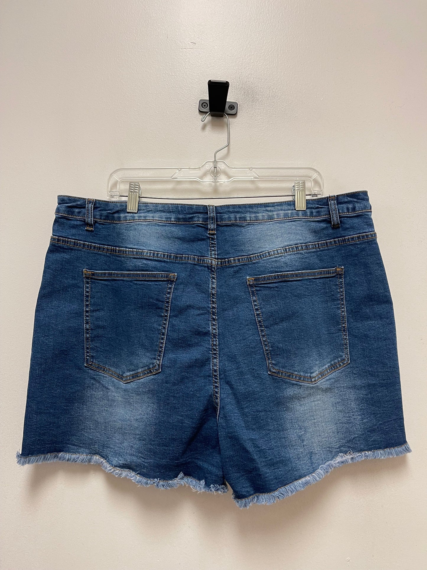 Blue Denim Shorts Clothes Mentor, Size 22