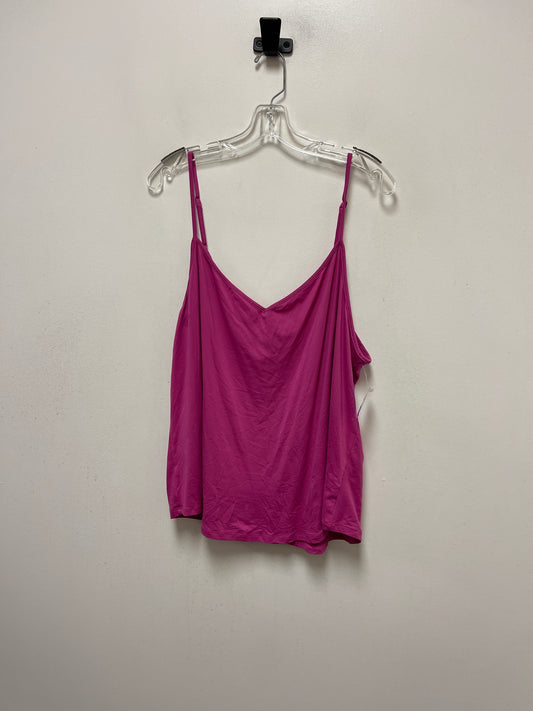 Purple Tank Top Clothes Mentor, Size 2x