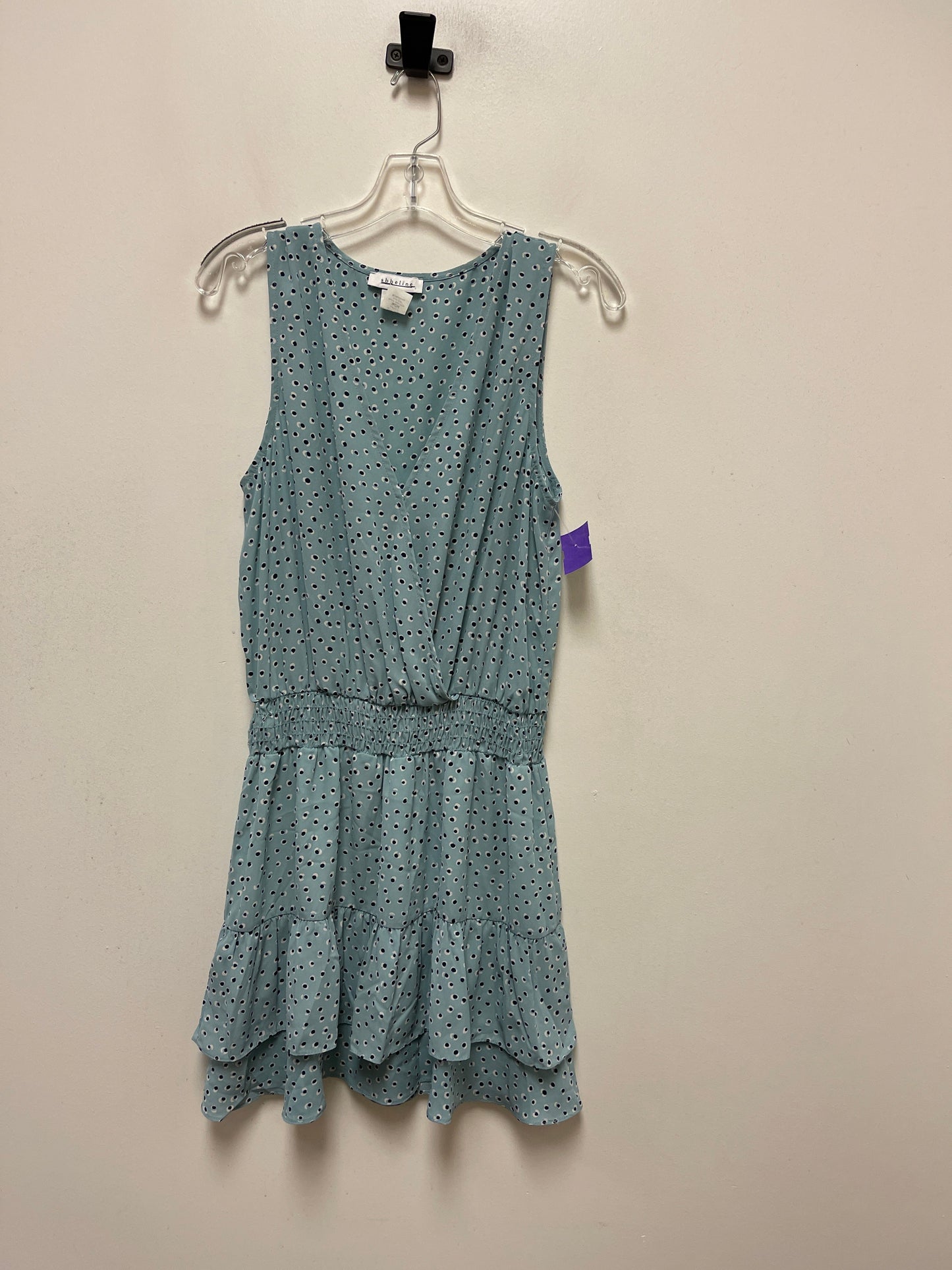 Blue Dress Casual Short Clothes Mentor, Size M