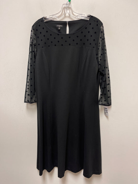 Black Dress Casual Short Talbots, Size 1x