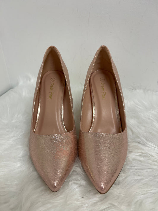 Pink Shoes Heels Stiletto Clothes Mentor, Size 10