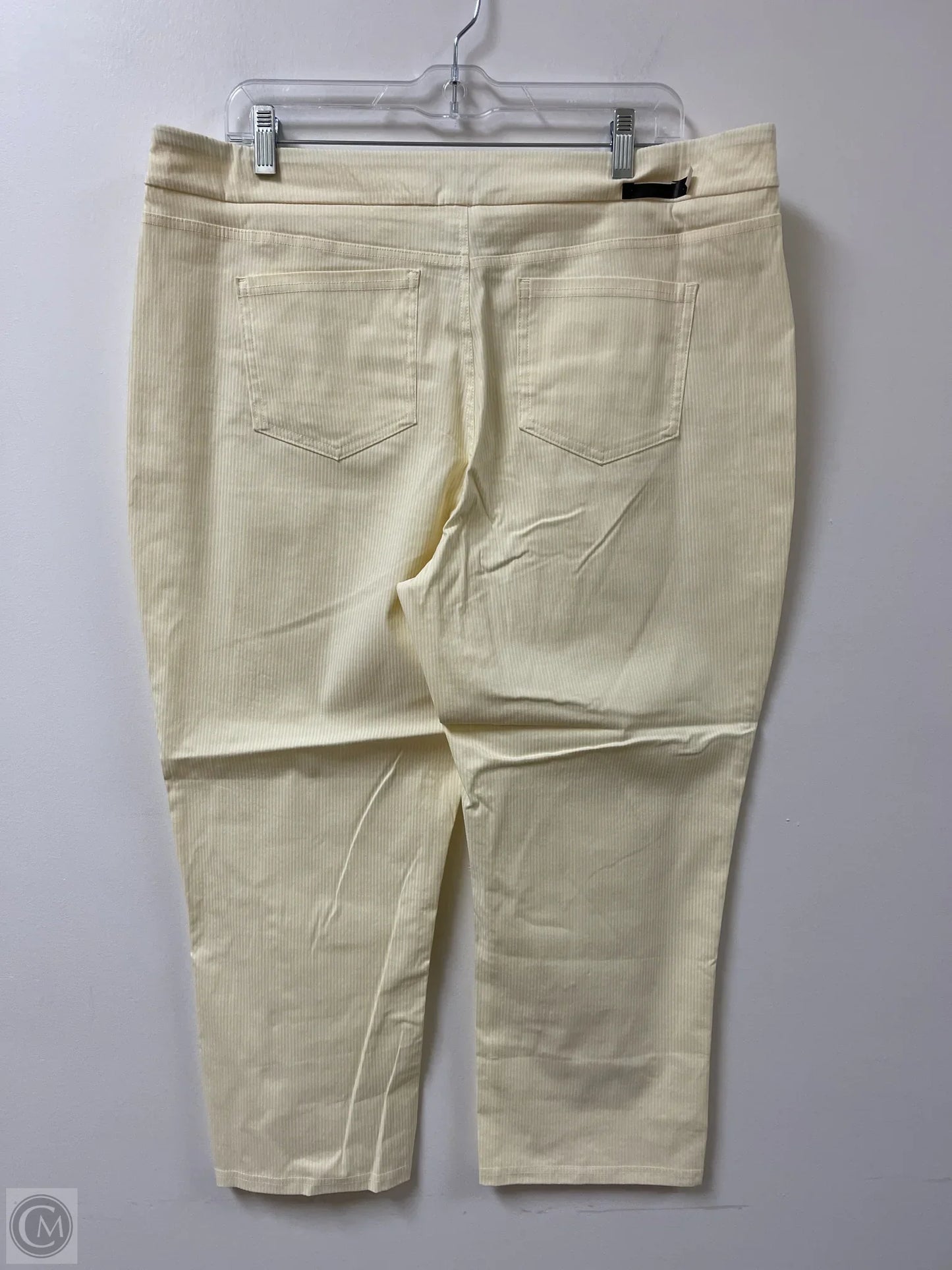 Pants Leggings By Mario Serrani In Yellow, Size: Xl