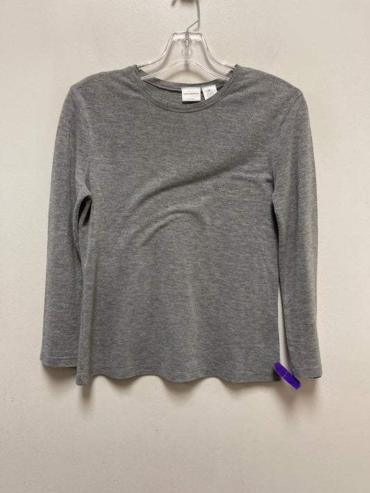 Grey Top Long Sleeve Isaac Mizrahi, Size S