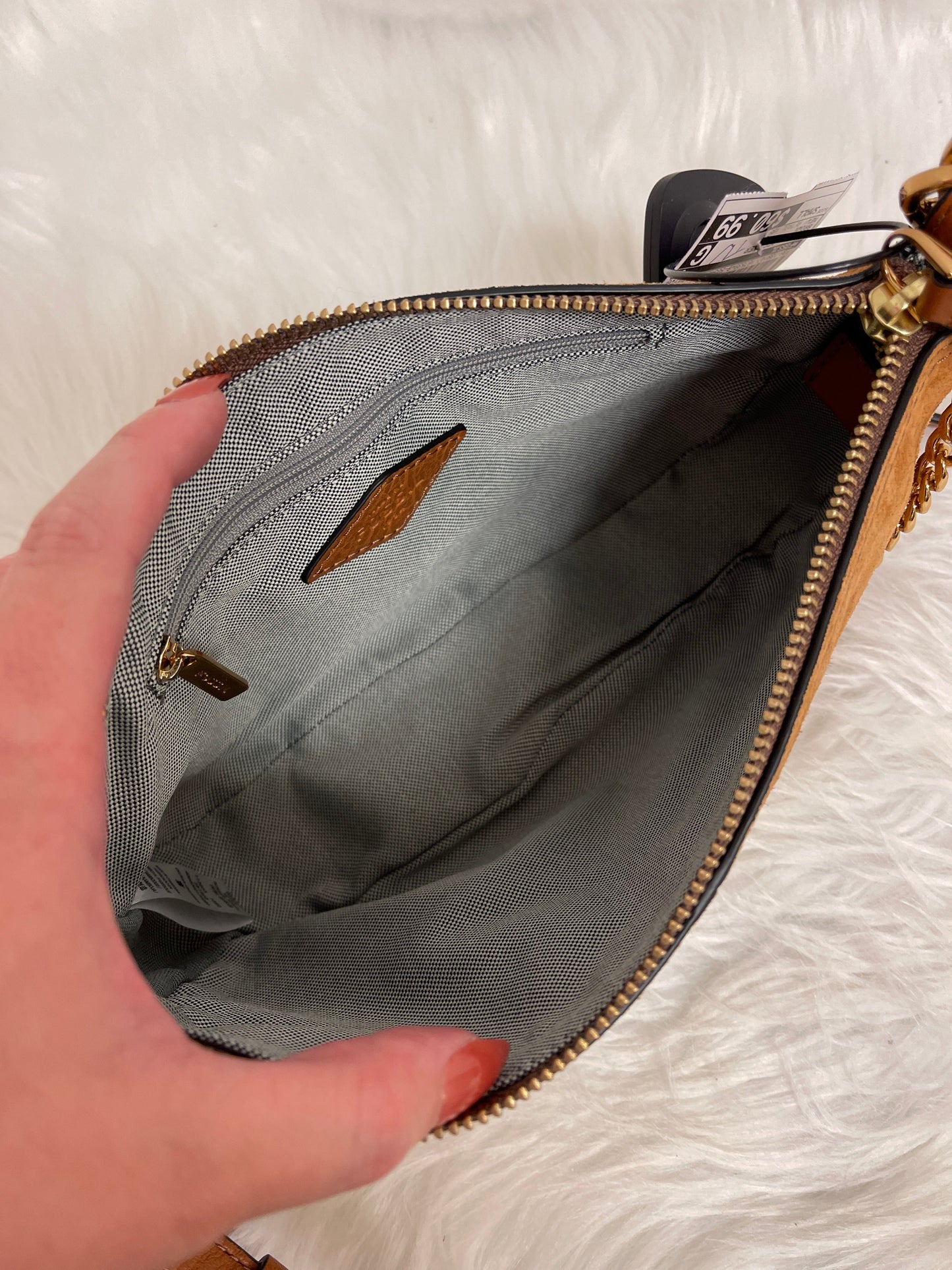 Handbag Designer Fossil, Size Small