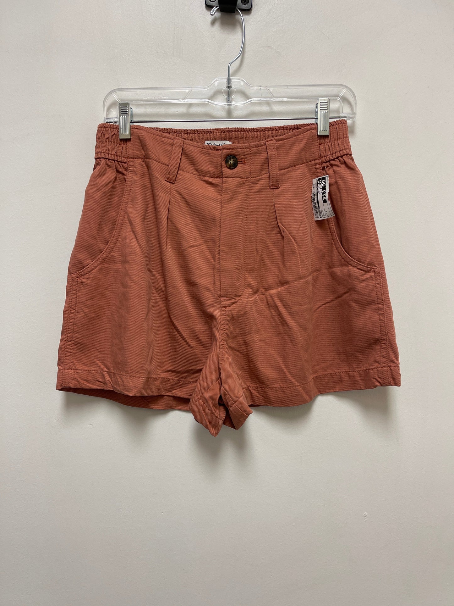 Orange Shorts Madewell, Size 4