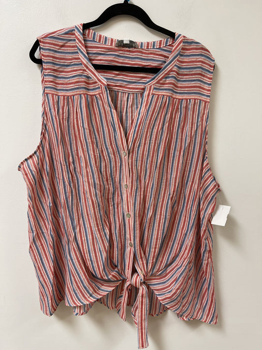 Top Sleeveless By New Directions  Size: 4x