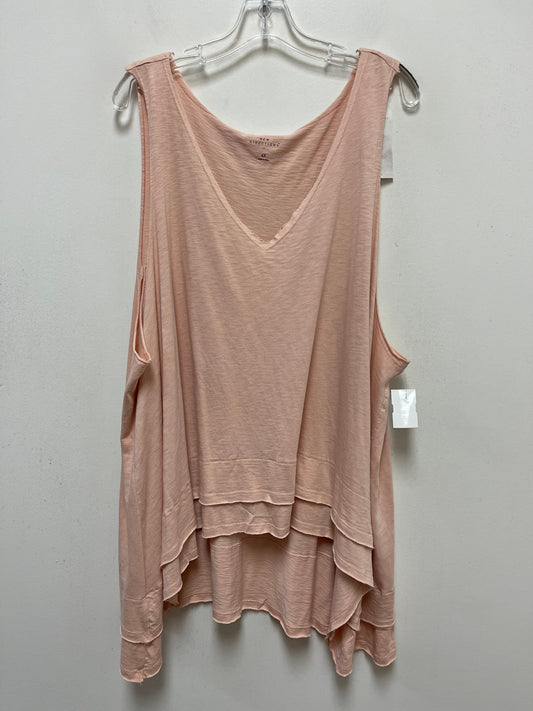 Pink Top Sleeveless New Directions, Size 4x