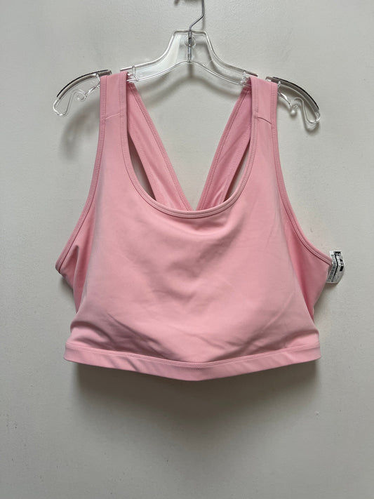 Pink Athletic Bra Zelos, Size 4x