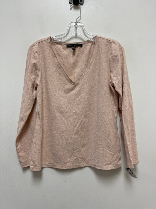 Pink Top Long Sleeve White House Black Market, Size M