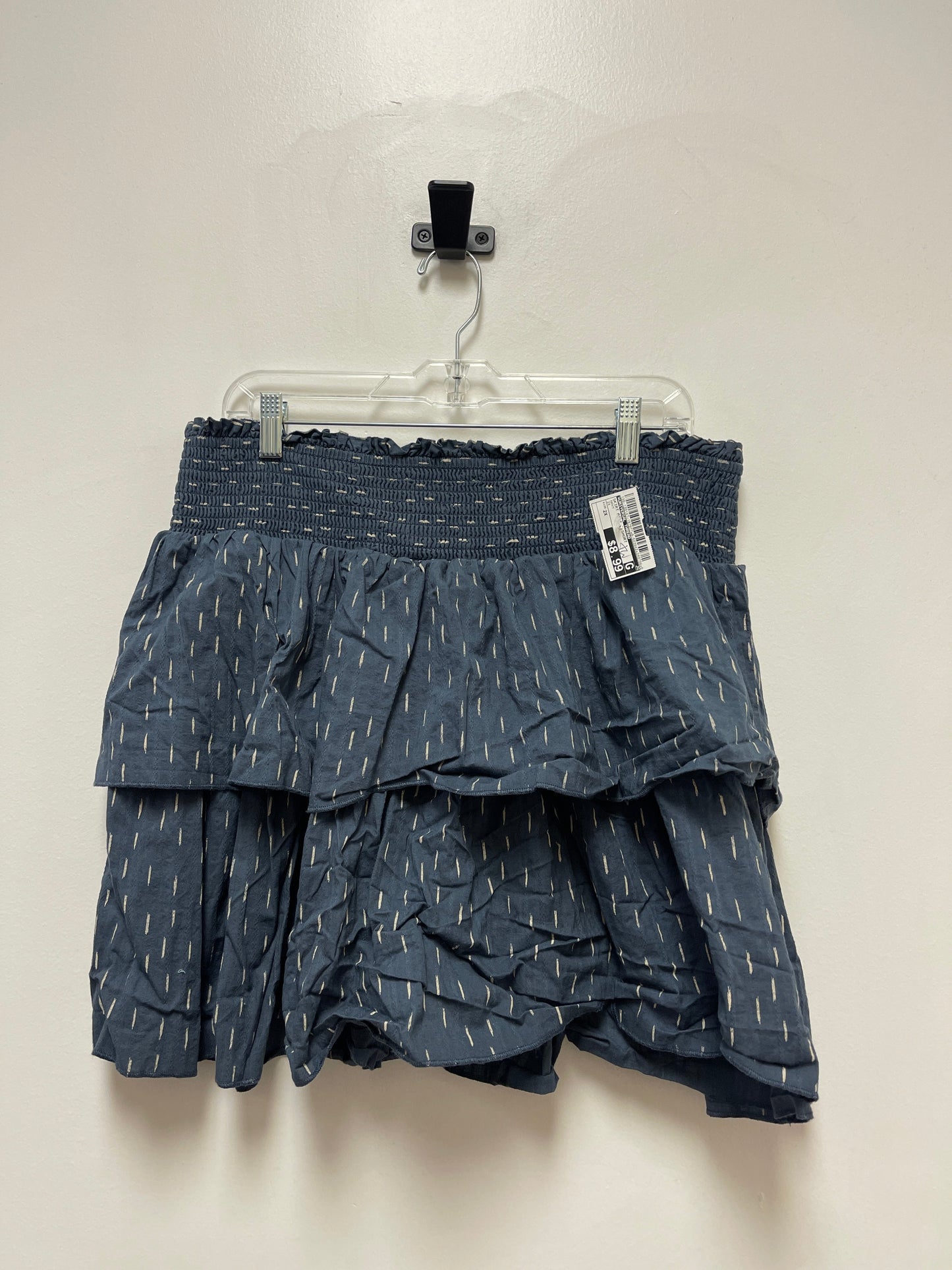 Navy Skirt Mini & Short Universal Thread, Size 2x