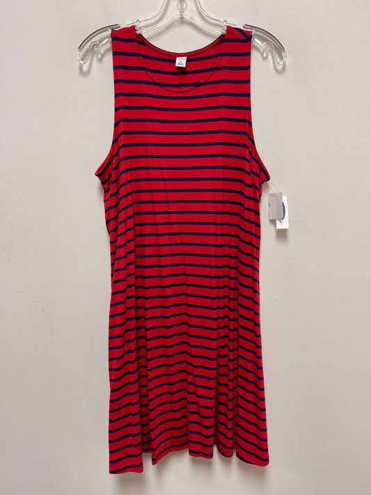 Red Dress Casual Short Old Navy, Size Xl