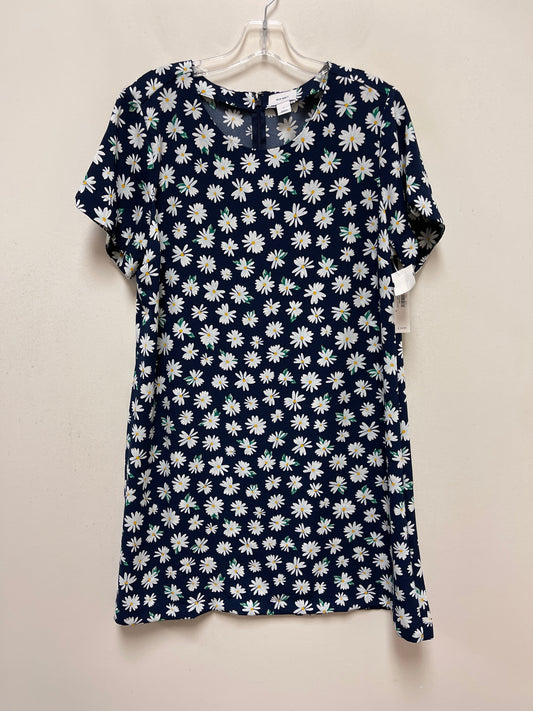 Floral Print Dress Casual Short Old Navy, Size L