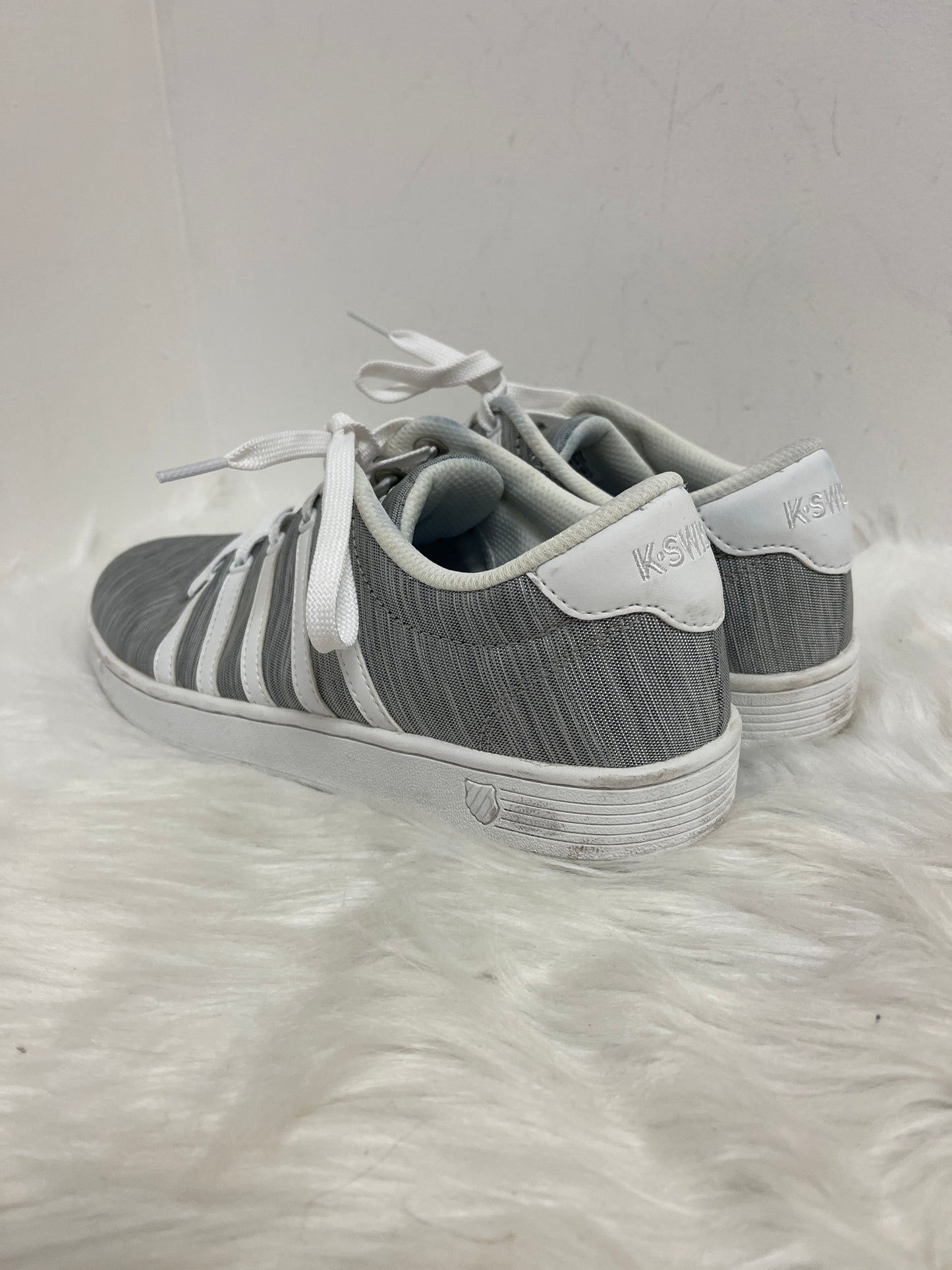 Grey Shoes Sneakers K Swiss, Size 10