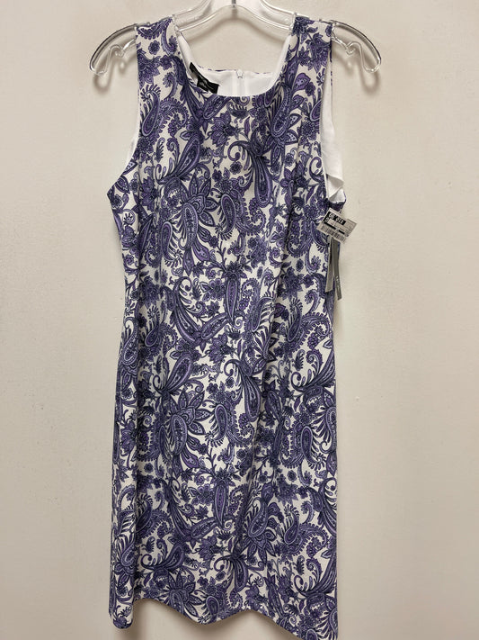 Purple Dress Casual Short Agb, Size L