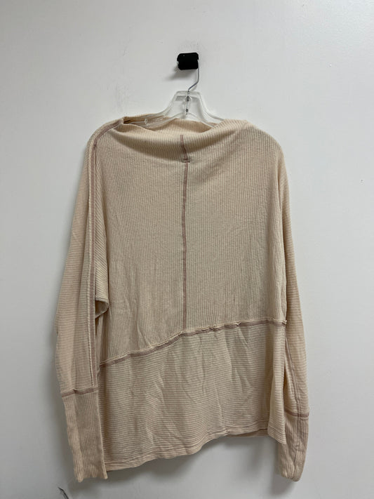 Cream Top Long Sleeve We The Free, Size S