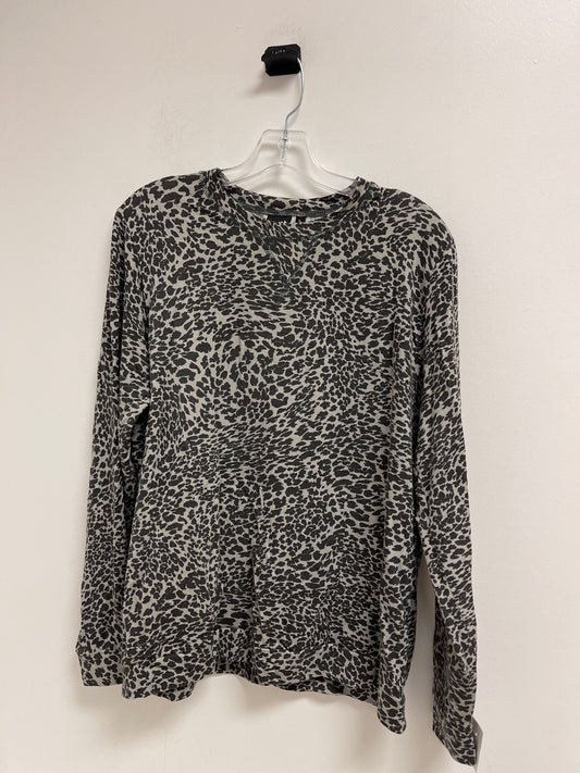 Grey Top Long Sleeve Mono B, Size L