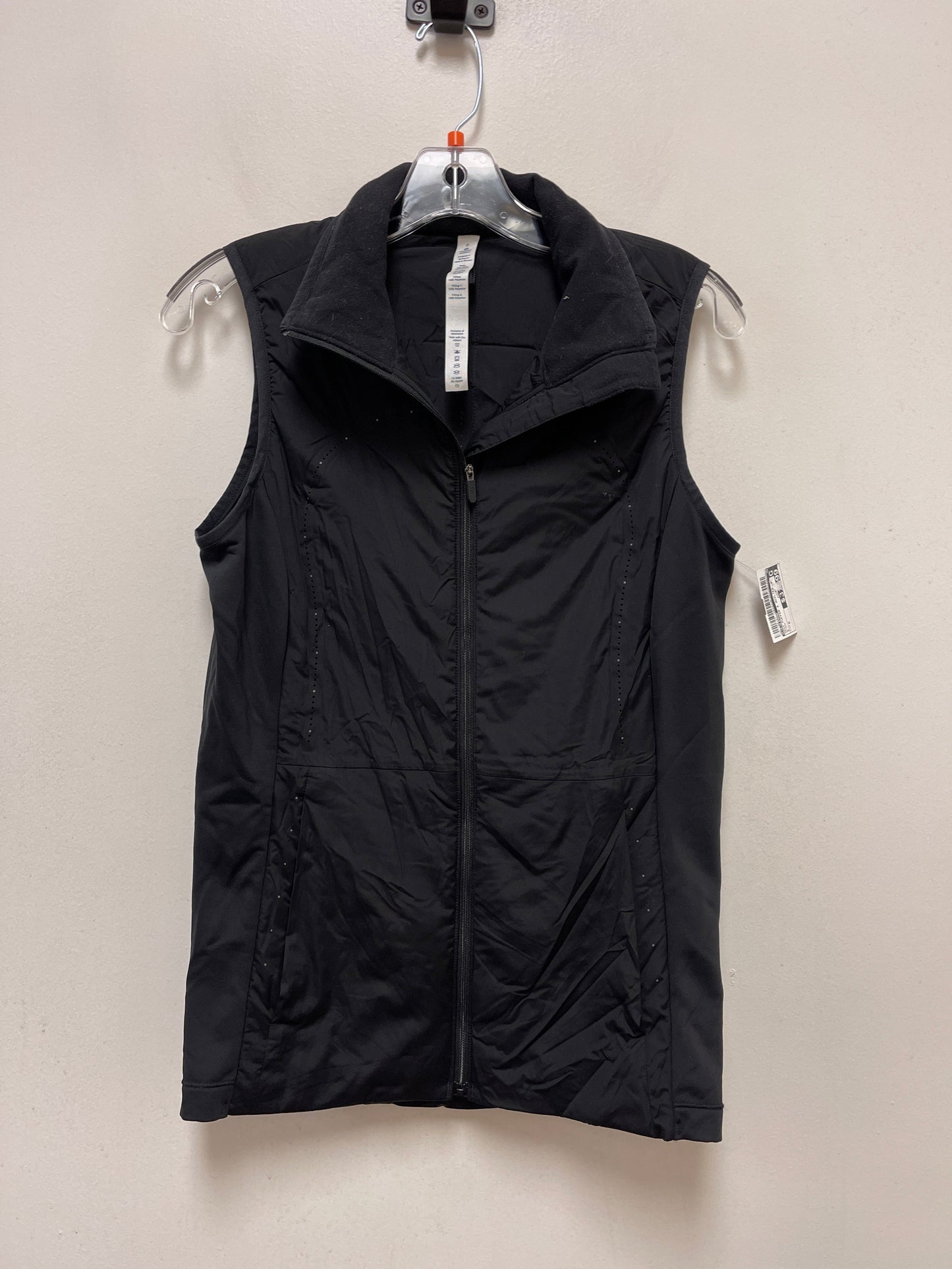 Black Vest Puffer & Quilted Lululemon, Size 8