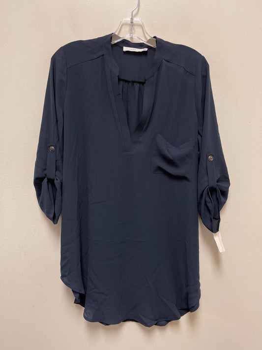 Blue Top Long Sleeve Lush, Size M