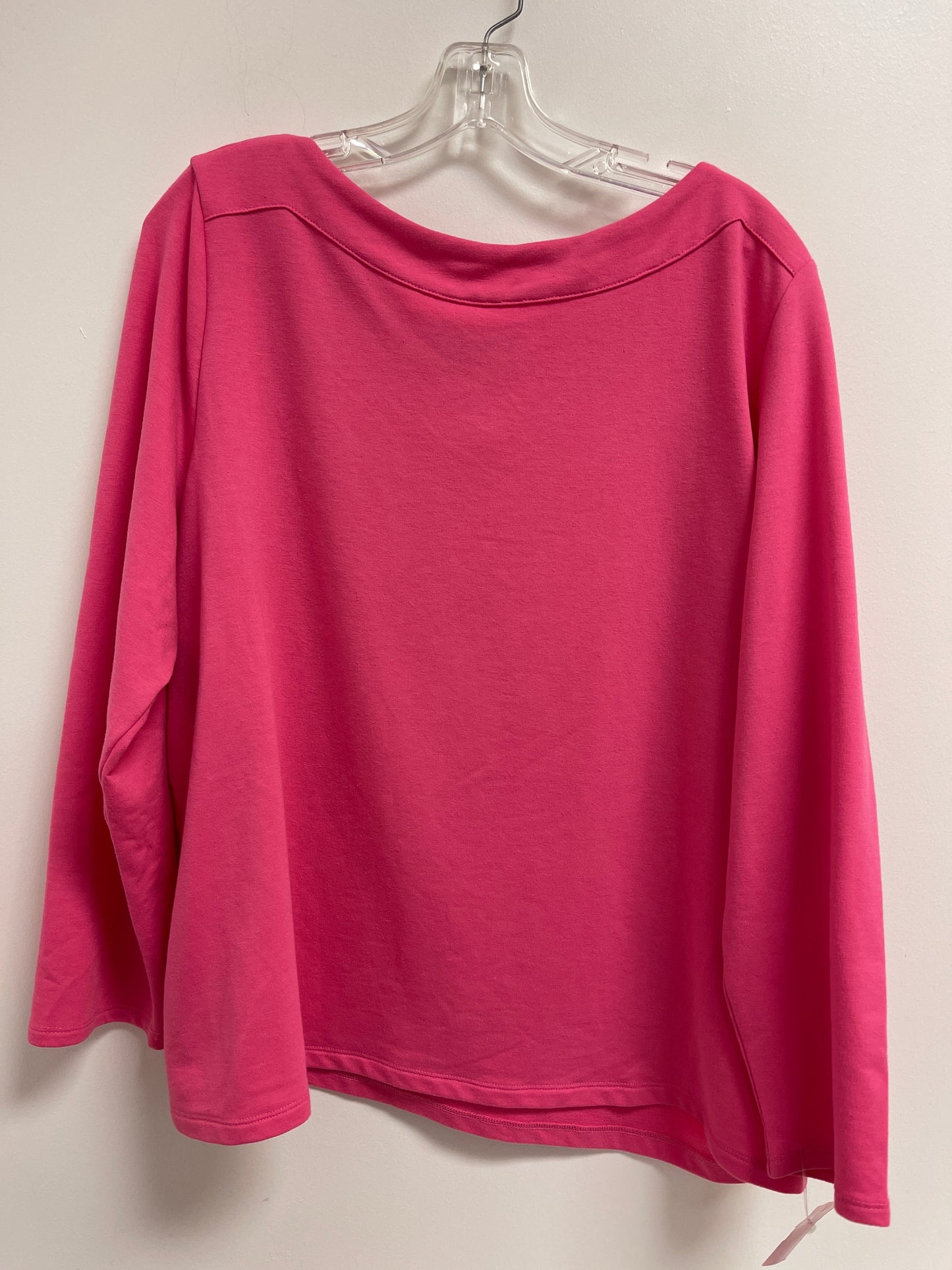 Pink Top Long Sleeve Rafaella, Size L