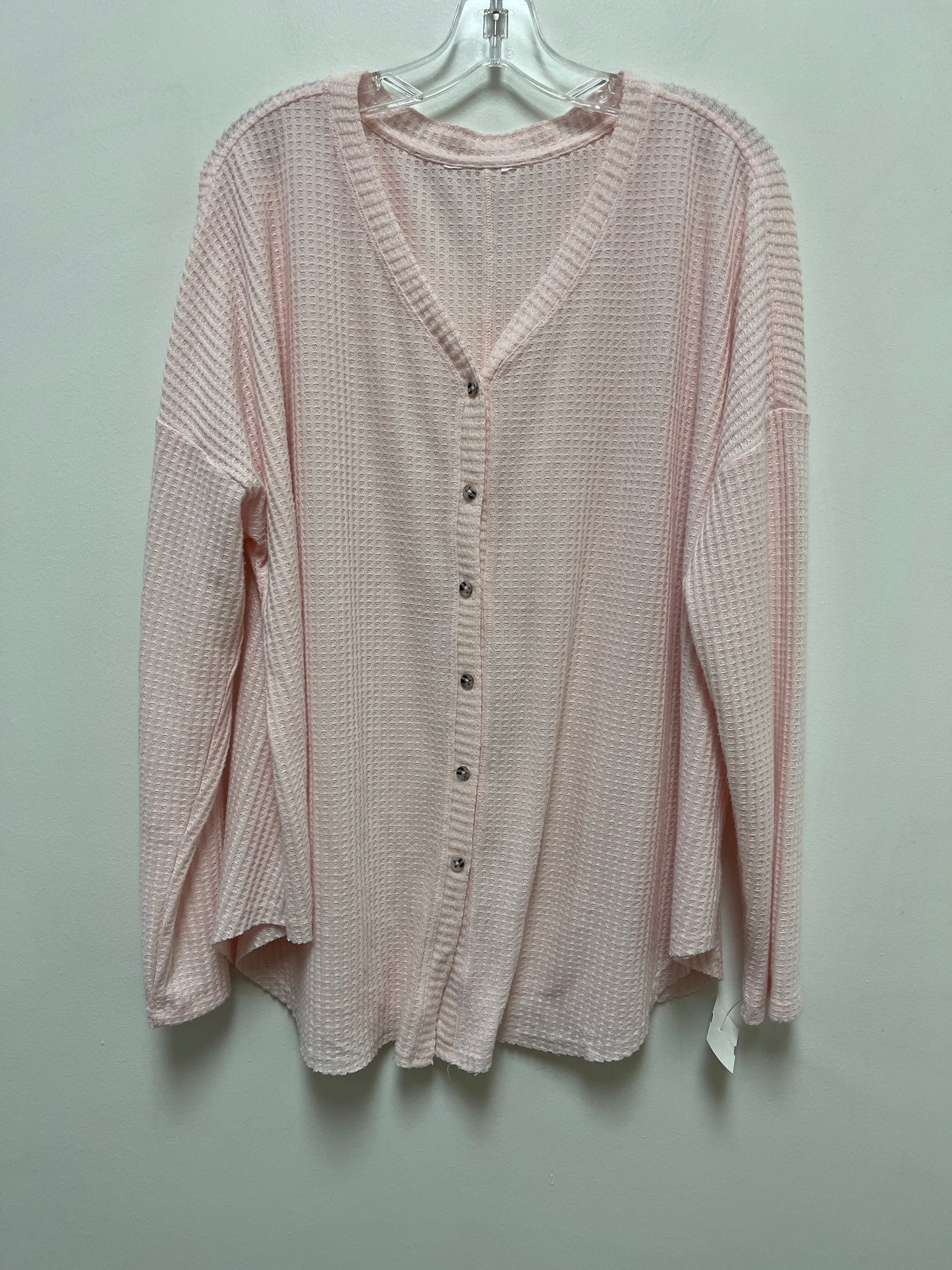 Pink Sweater Cardigan Clothes Mentor, Size Xl