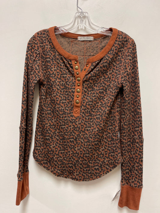 Animal Print Top Long Sleeve We The Free, Size S