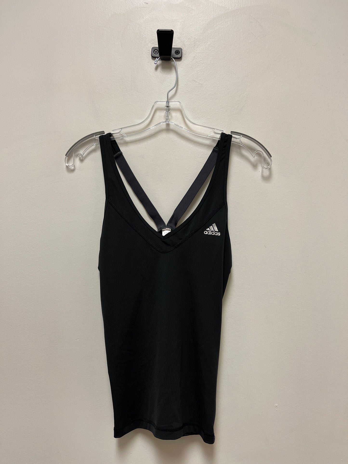 Black Athletic Tank Top Adidas, Size S