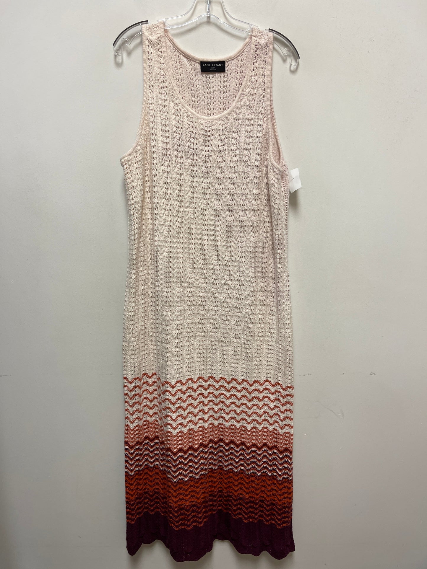 Dress Casual Maxi By Lane Bryant In Cream, Size: 3x