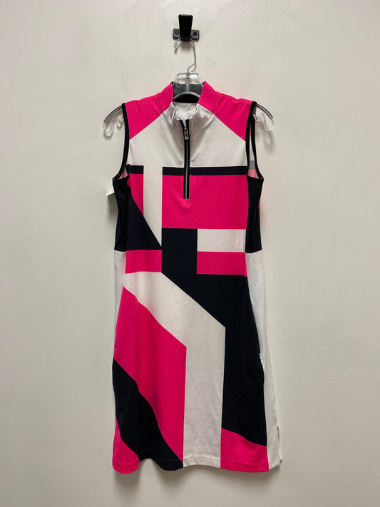 Pink & White Athletic Dress Tail, Size M