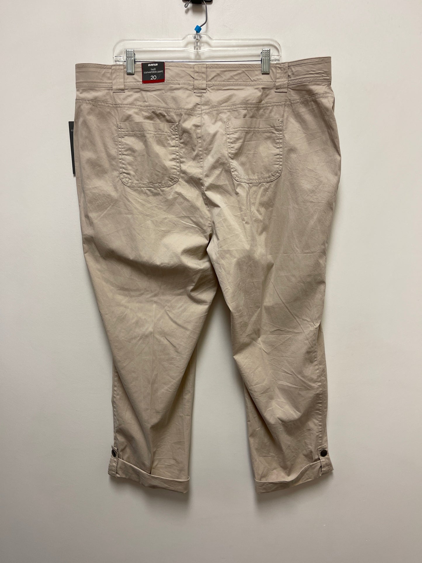 Tan Pants Cargo & Utility Avenue, Size 20
