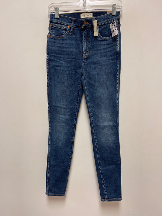 Blue Denim Jeans Skinny Madewell, Size 2