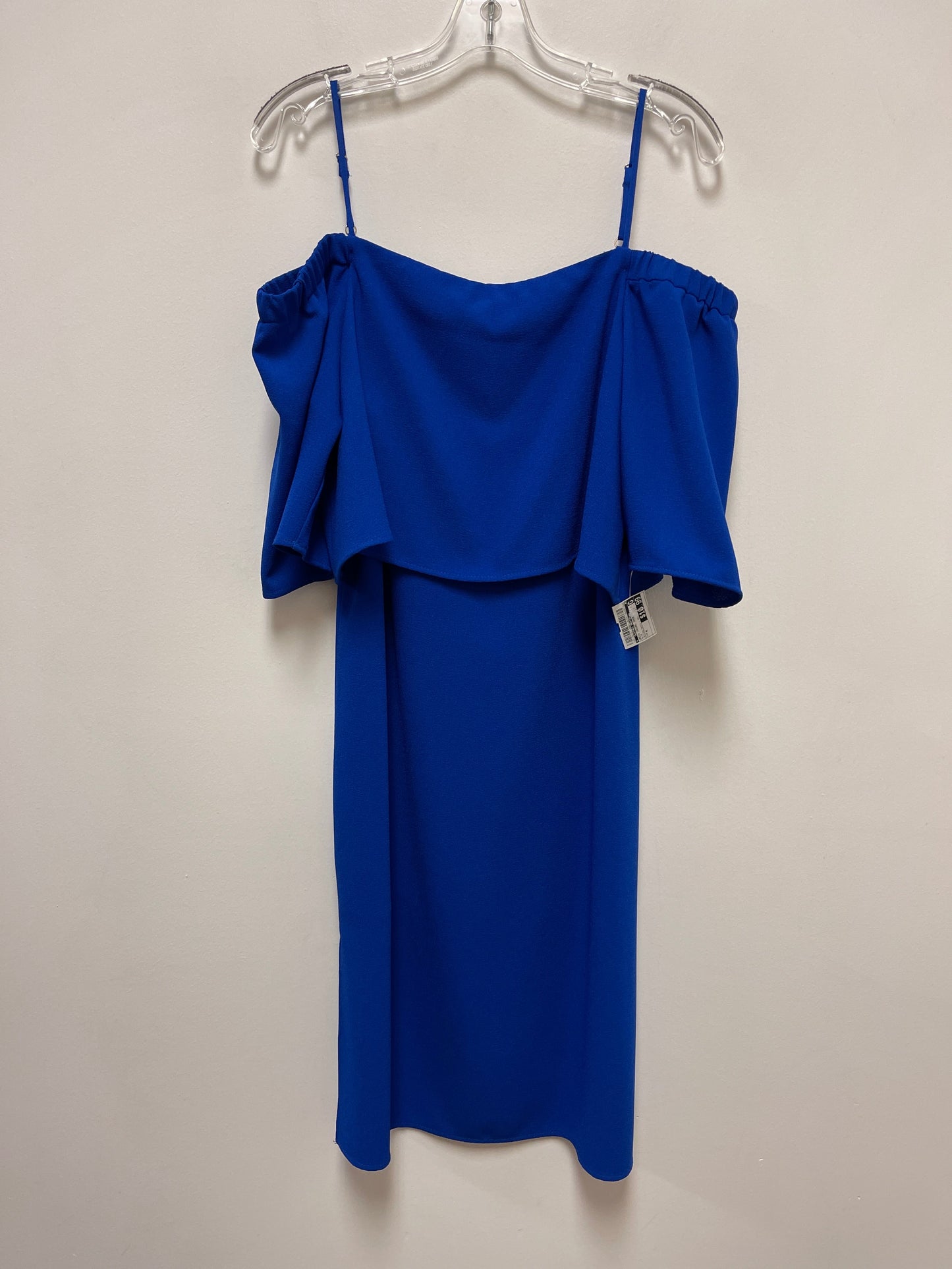 Blue Dress Casual Short Clothes Mentor, Size M