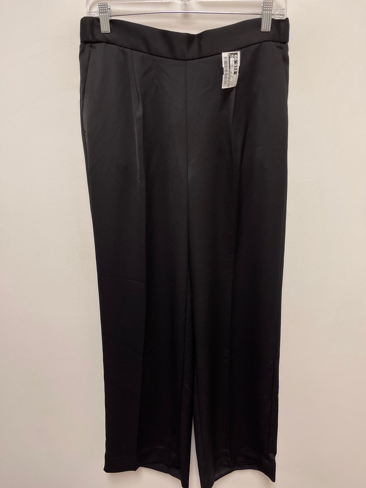 Black Pants Wide Leg Banana Republic, Size S