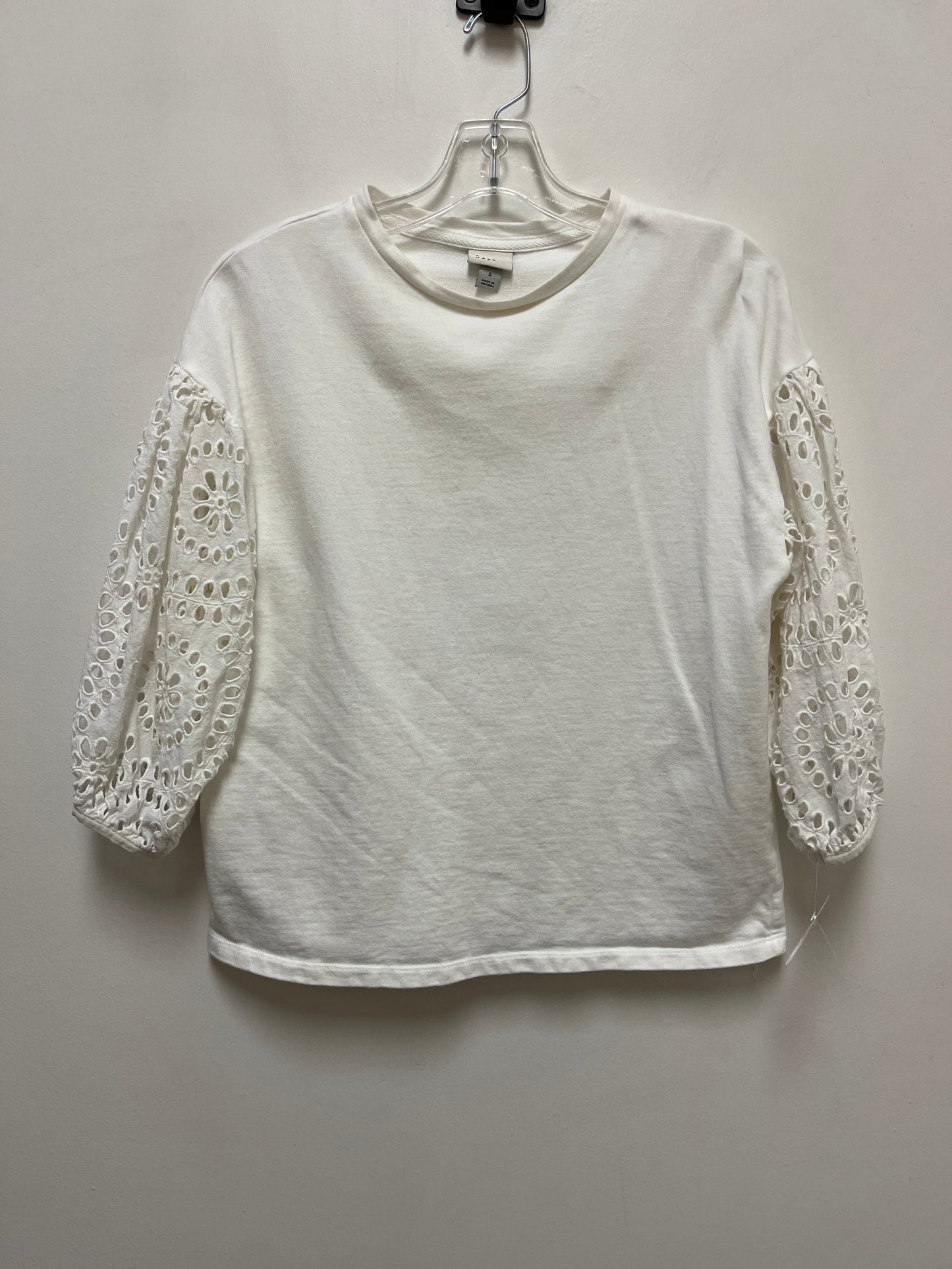 White Top Long Sleeve A New Day, Size S