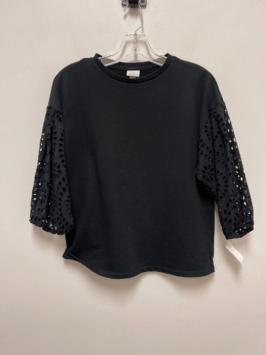 Black Top Long Sleeve A New Day, Size S