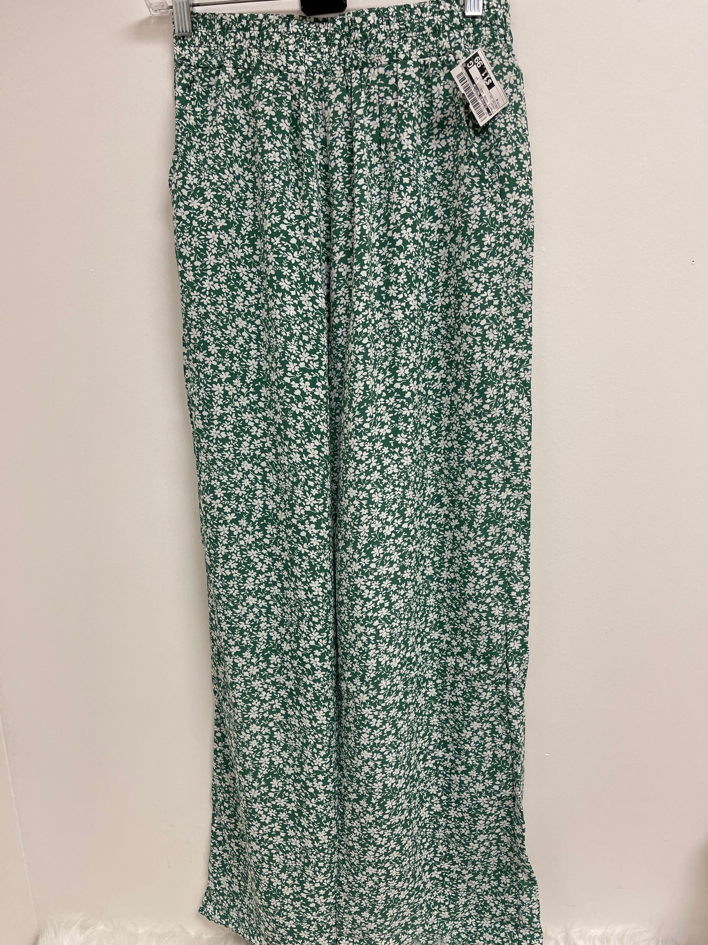 Green Pants Wide Leg Clothes Mentor, Size 4