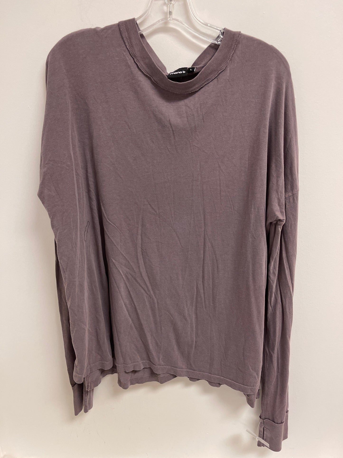 Purple Tunic Long Sleeve Mono B, Size L