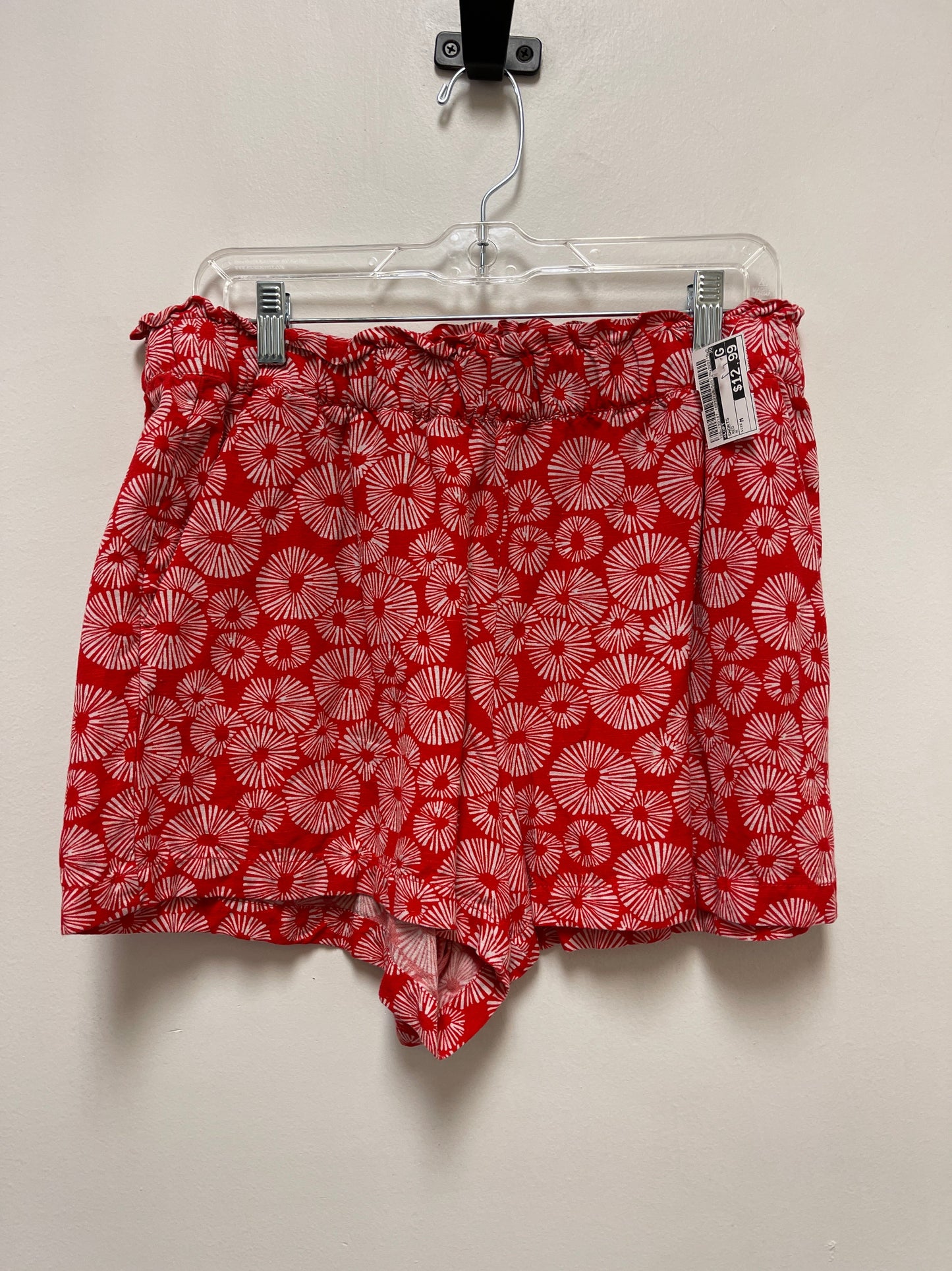 Red Shorts Loft, Size M