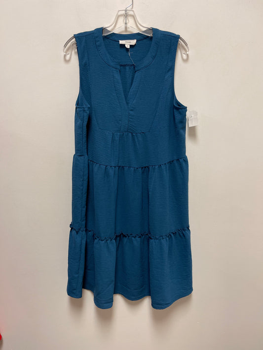 Blue Dress Casual Short Lucky Brand, Size Xl