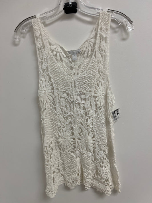 White Top Sleeveless New York And Co, Size M