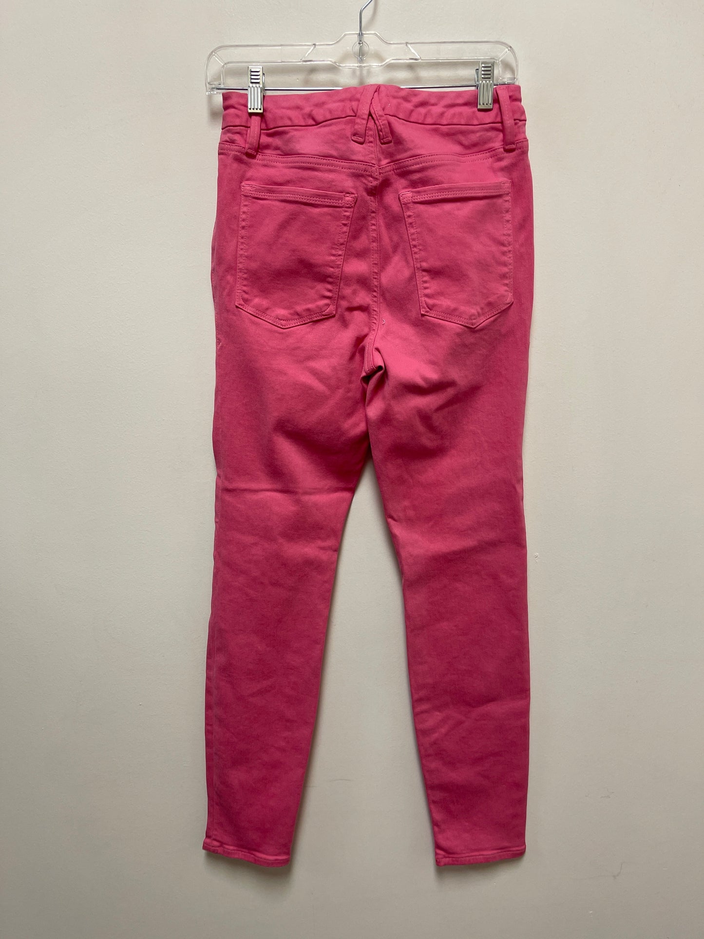 Pink Jeans Skinny Good American, Size 6