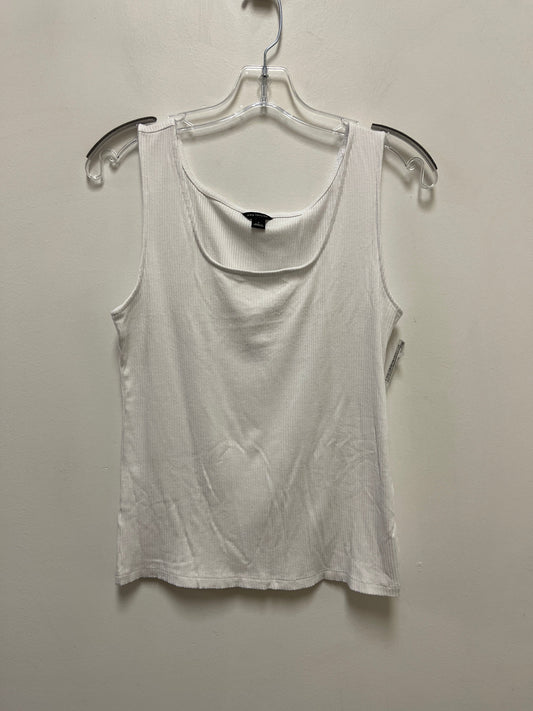 White Top Sleeveless Ann Taylor, Size S