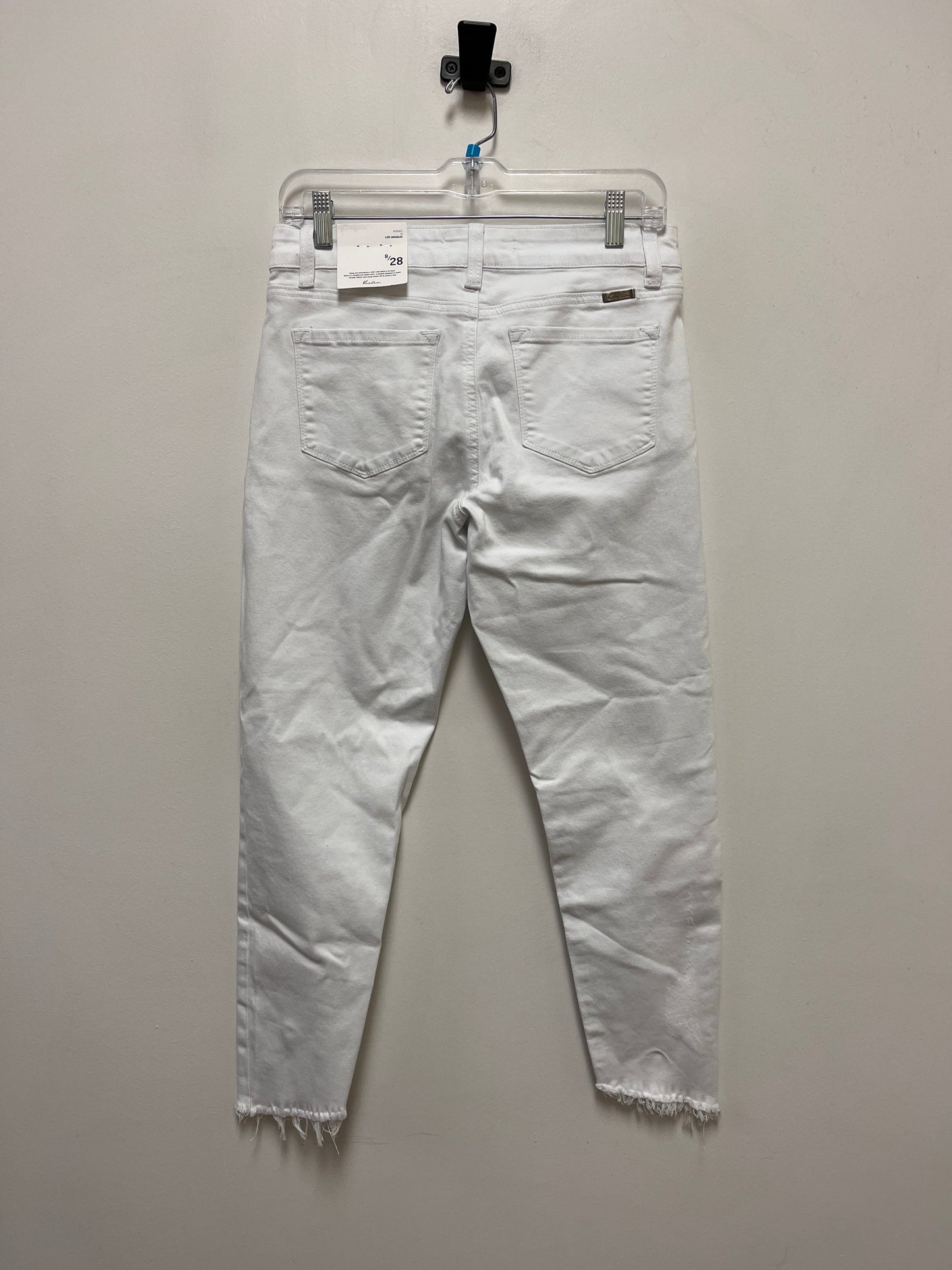 Jeans Skinny By Kancan In White, Size: 6